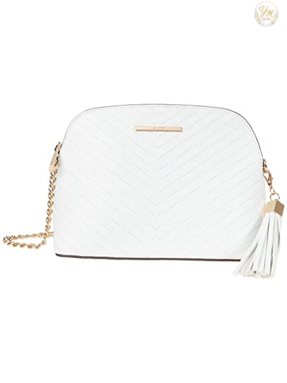 Faux Leather Crossbody Bag Small Satchel Adjustable Strap